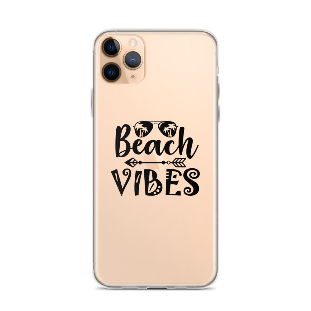 Beach Vibes- iPhone Case Transparent