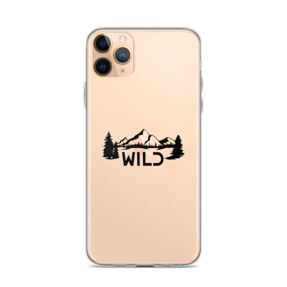 WILD- iPhone Case Transparent