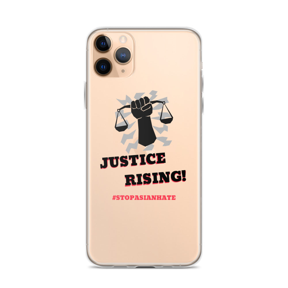 STOP ASIAN HATE - iPhone Case Transparent