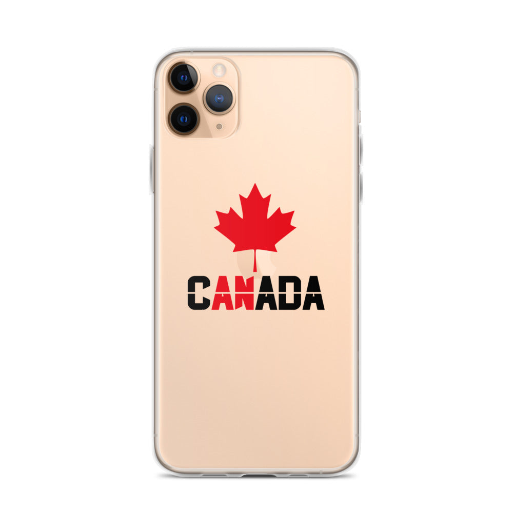 CANADA- iPhone Case Transparent