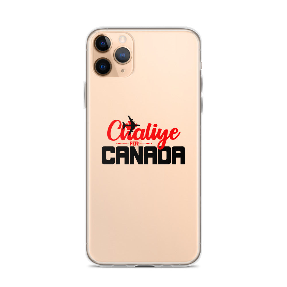 CHALIYE FER CANADA - iPhone Case Transparent