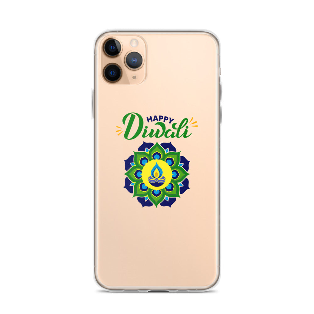 HAPPY DIWALI - iPhone Case Transparent