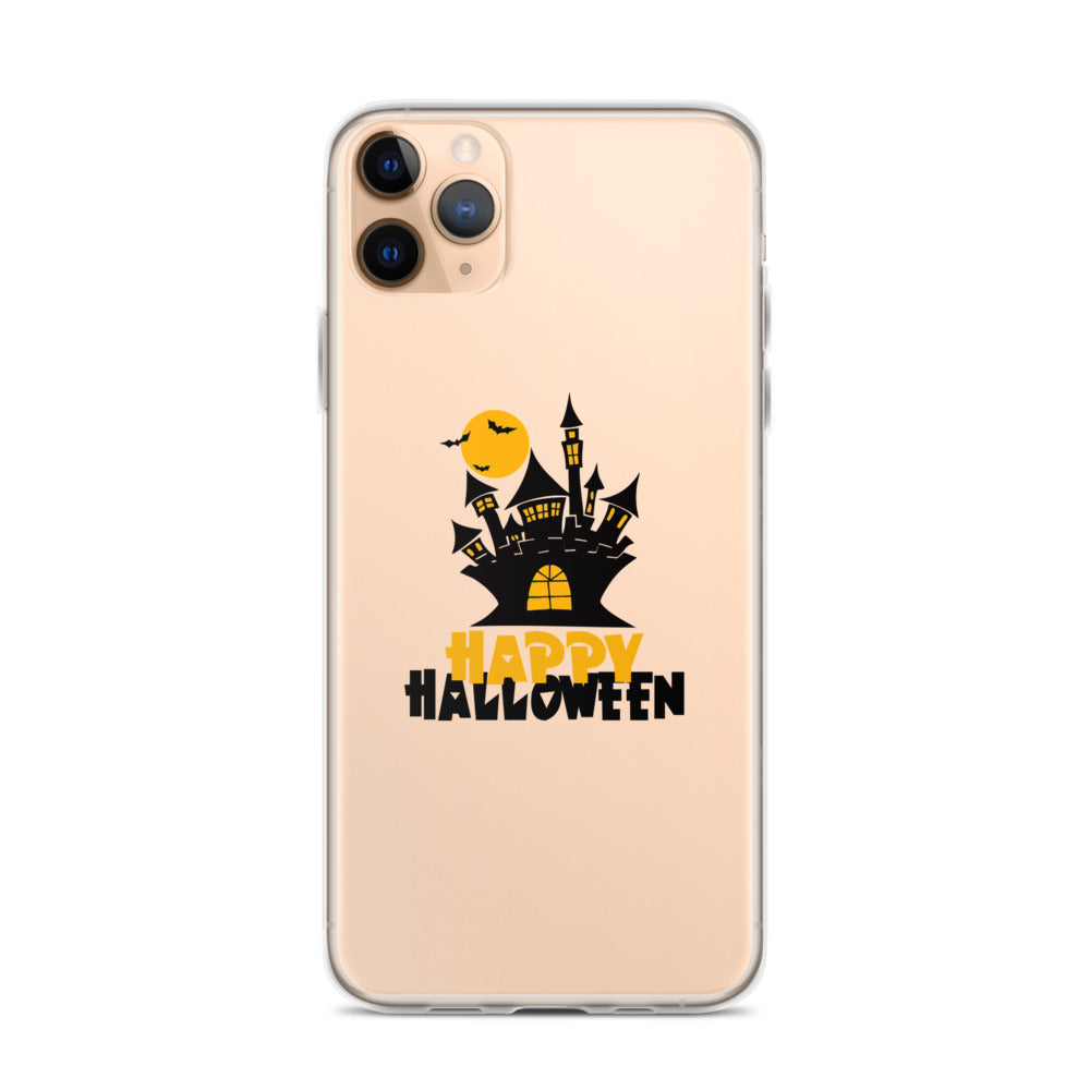 HAPPY HALLOWEEN - iPhone Case Transparent