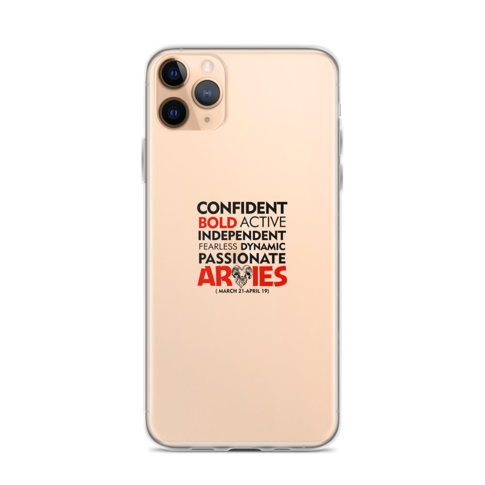 ARIES - iPhone Case Transparent