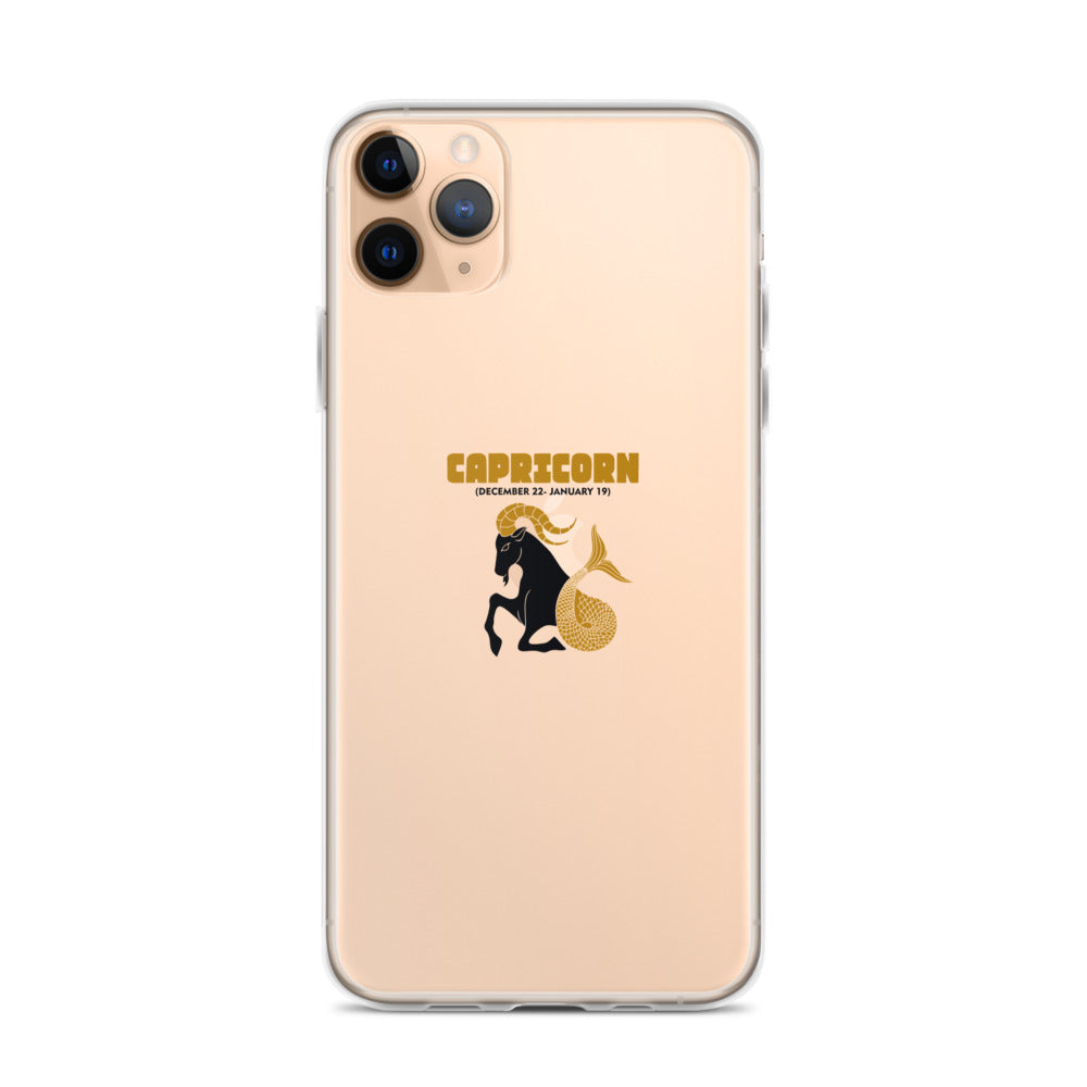 CAPRICORN - iPhone Case Transparent