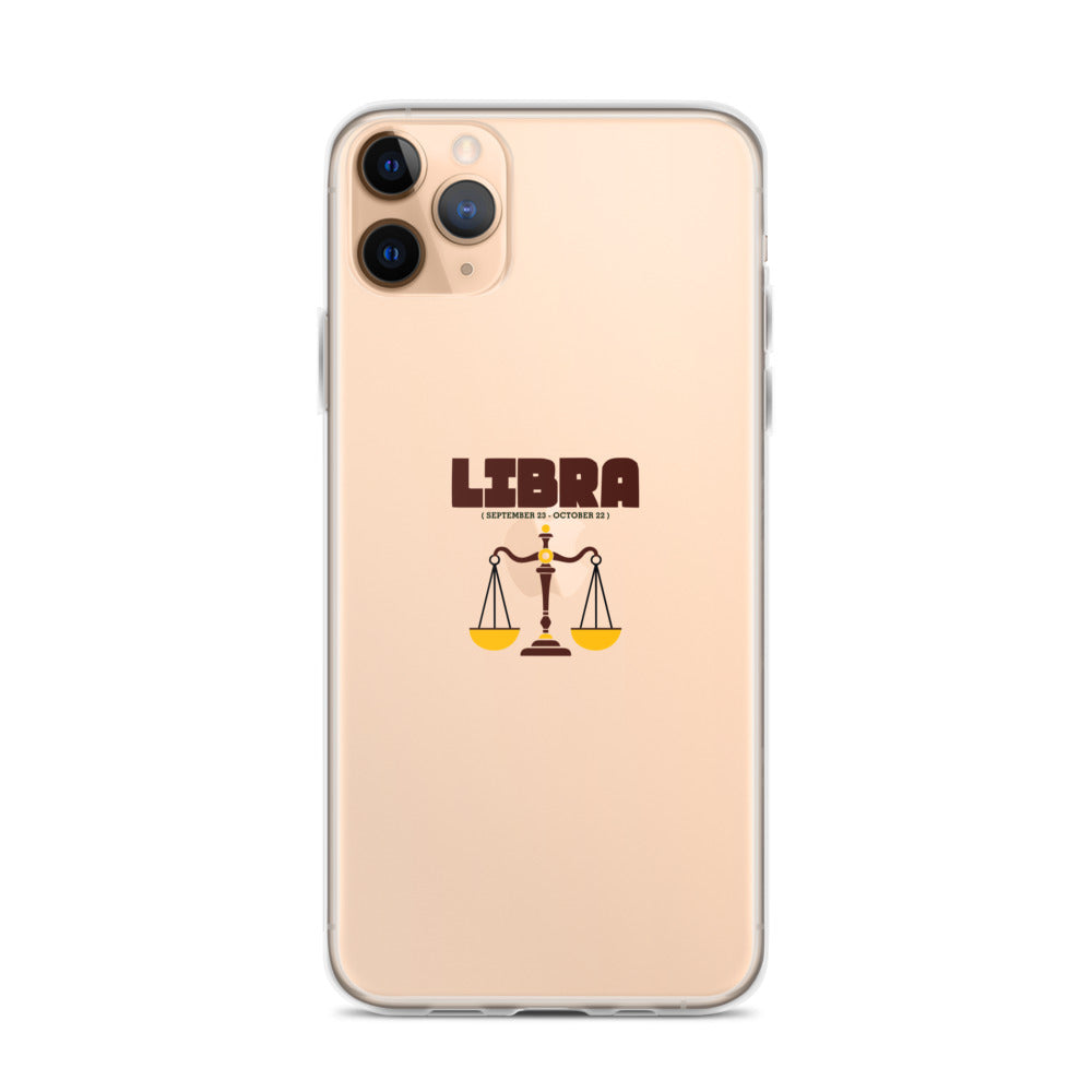 LIBRA - iPhone Case Transparent