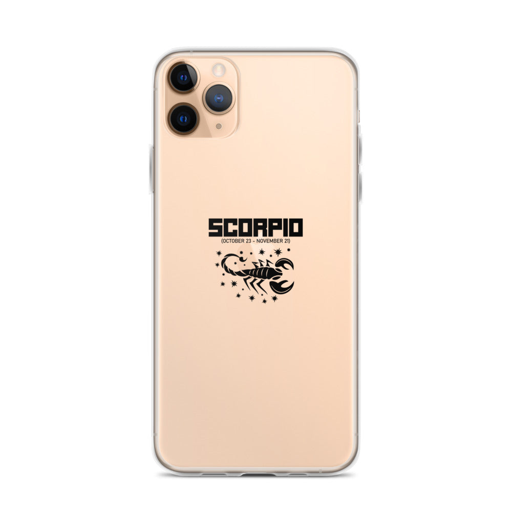 SCORPIO - iPhone Case Transparent