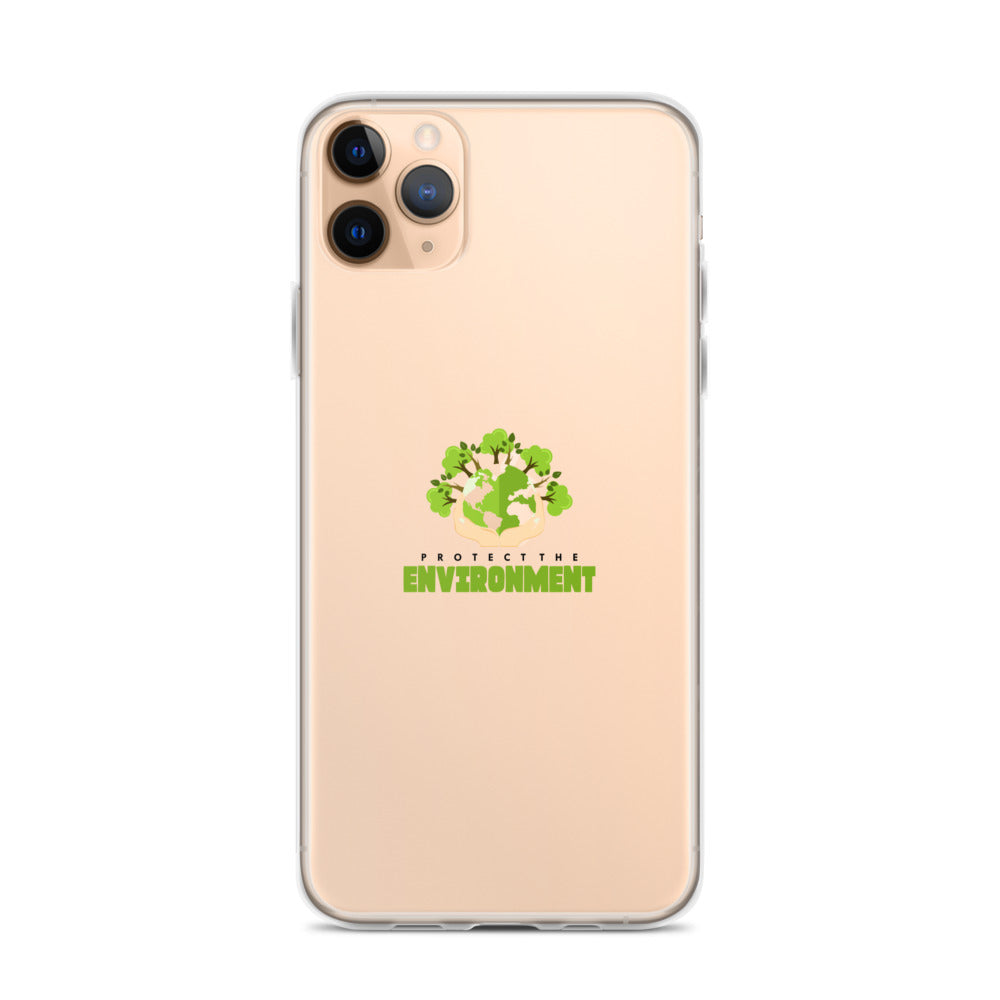 PROTECT THE ENVIRONMENT - iPhone Case Transparent