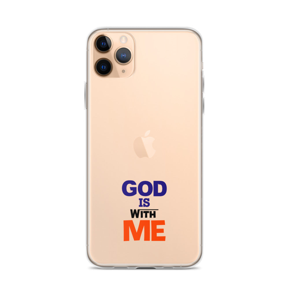 GOD IS WITH ME - iPhone Case