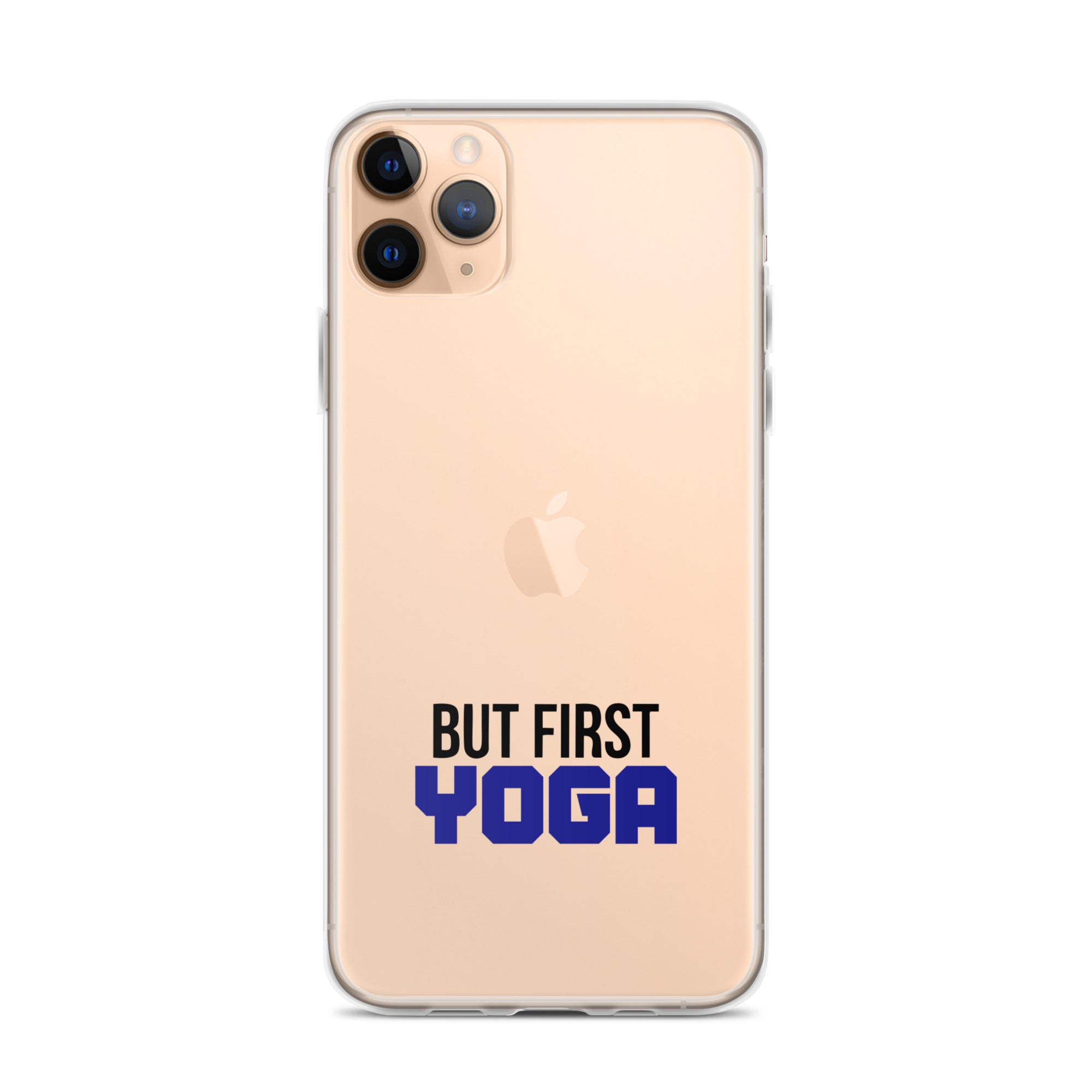BUT FIRST YOGA - iPhone Case
