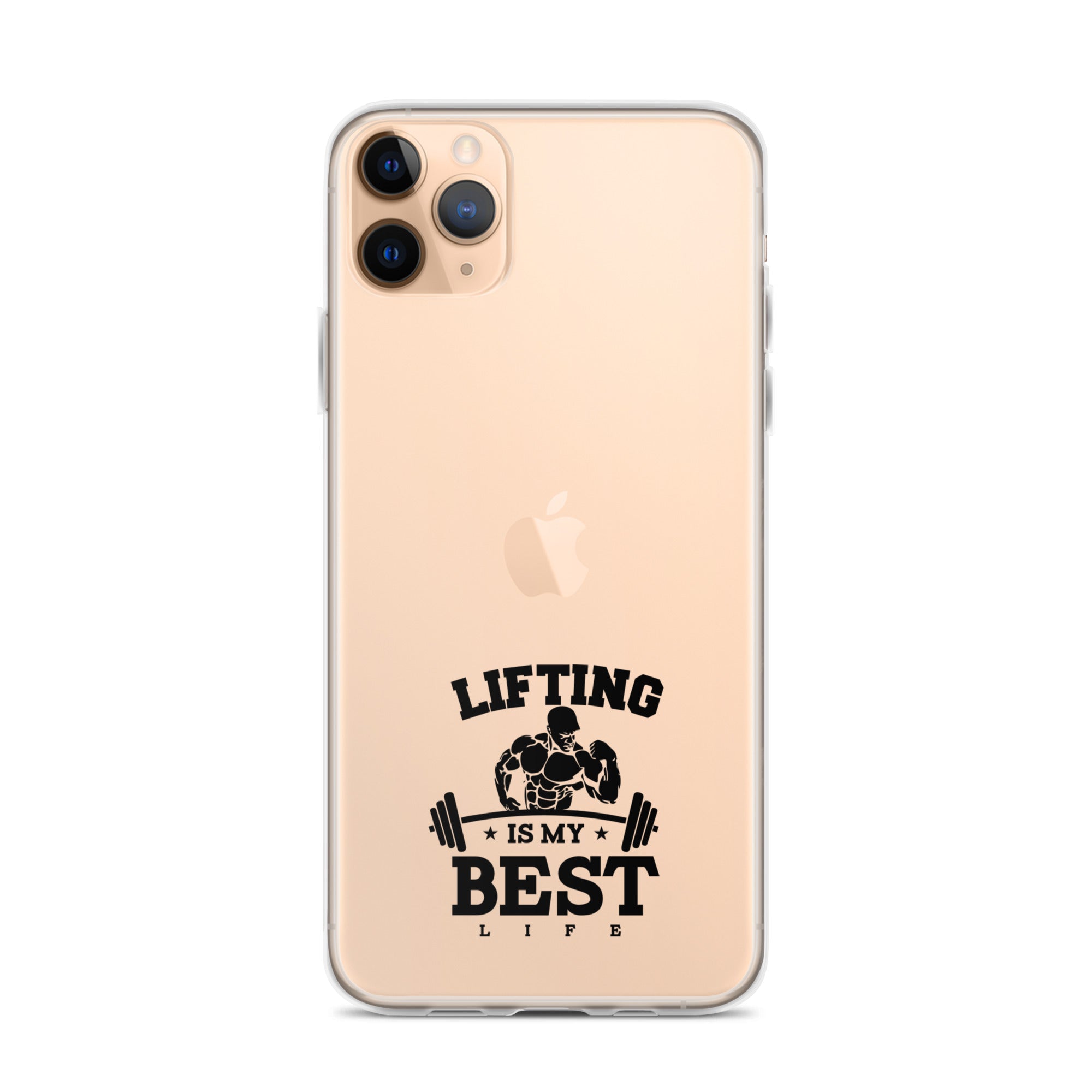 LIFTING IS MY BEST LIFE - iPhone Case