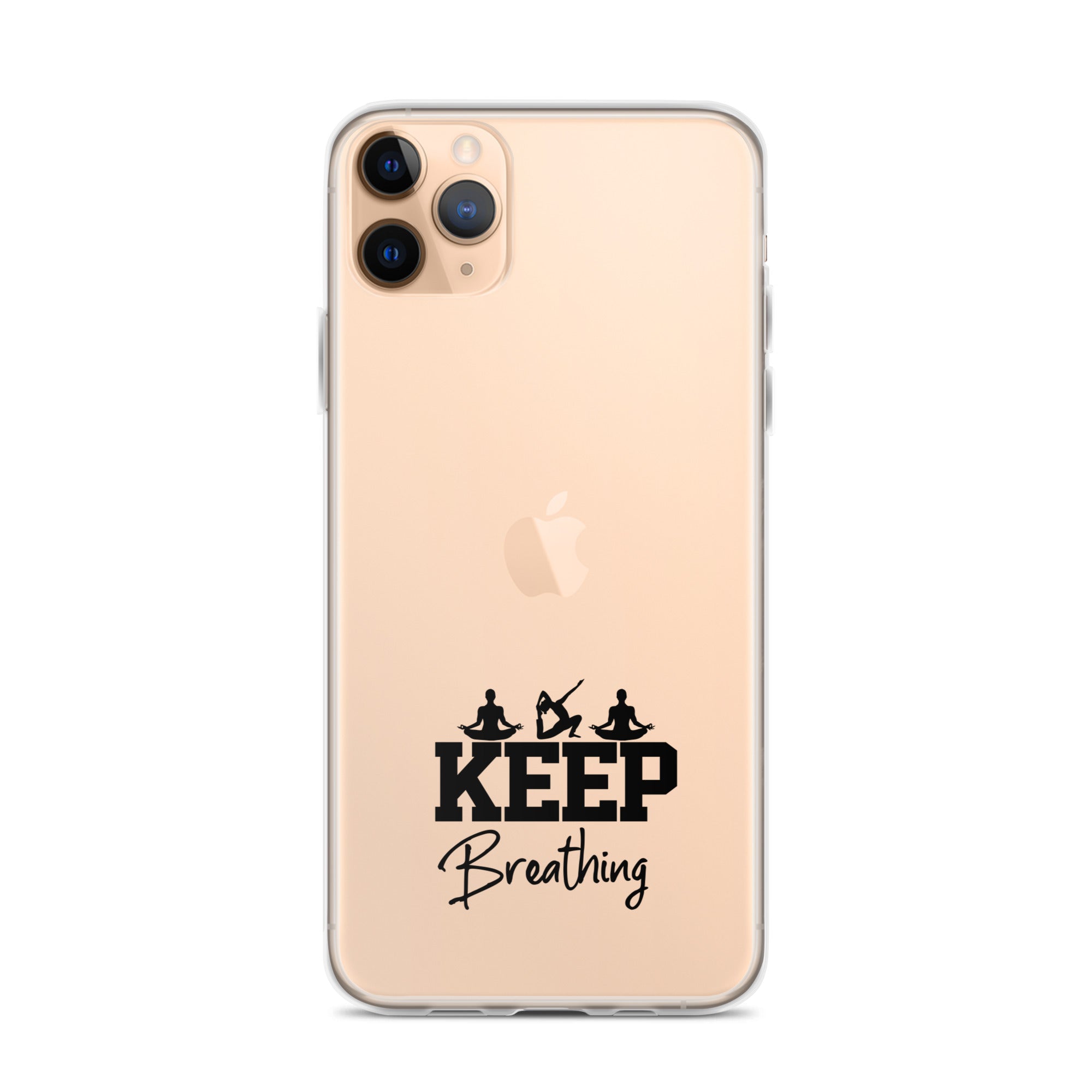 KEEP BREATHING - iPhone Case