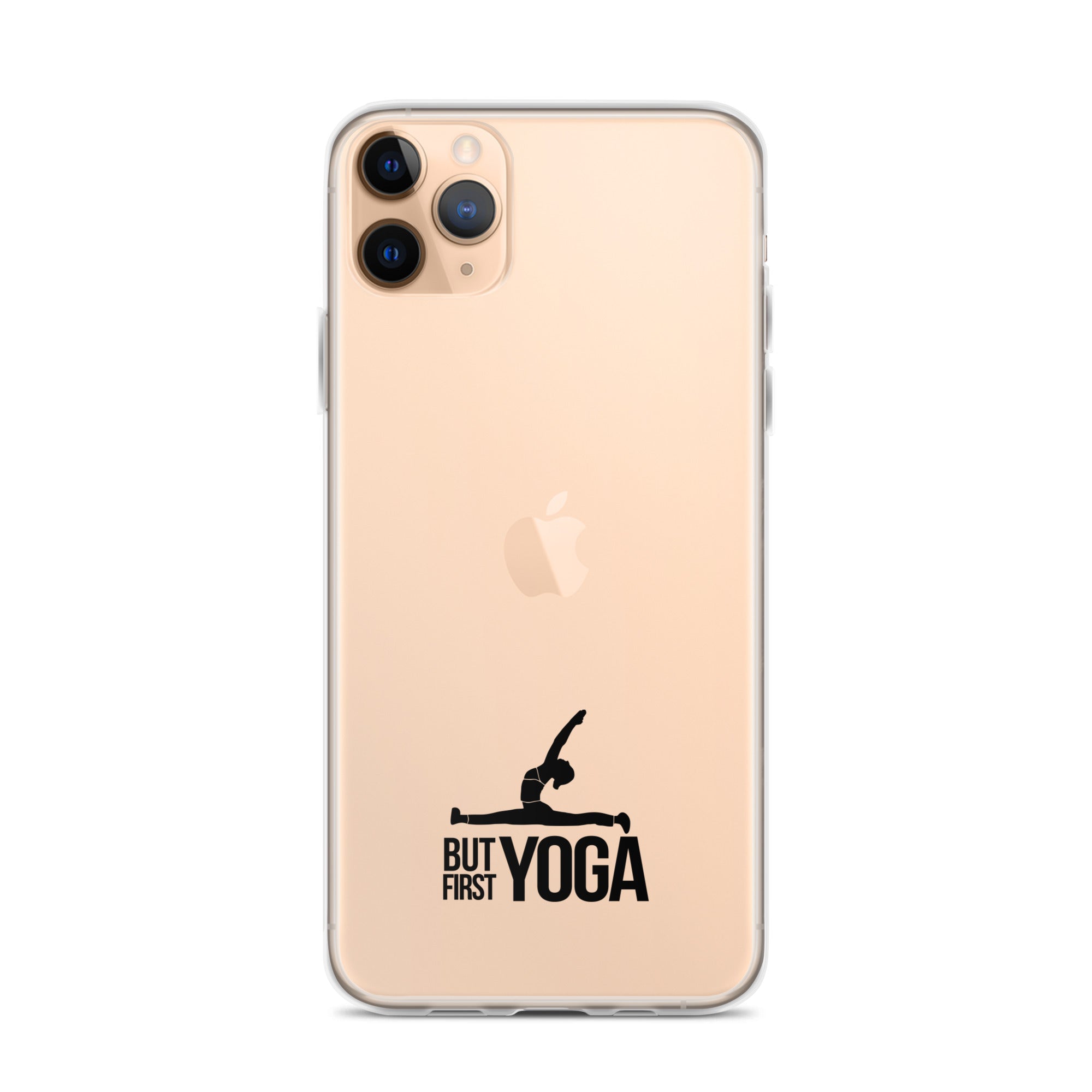BUT FIRST YOGA - iPhone Case