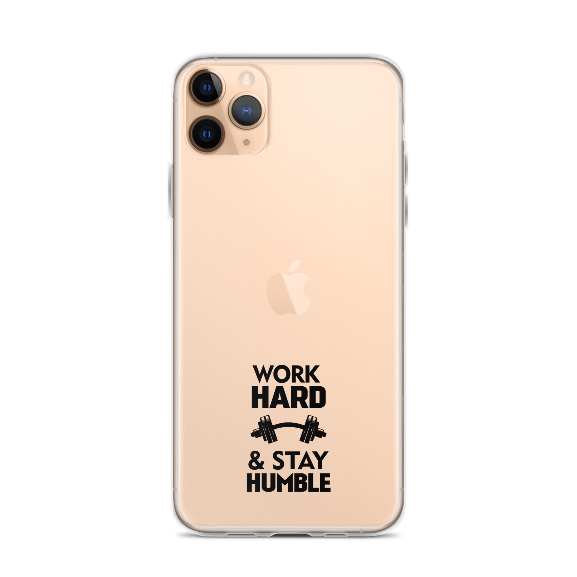 WORK HARD & STAY HUMBLE - iPhone Case