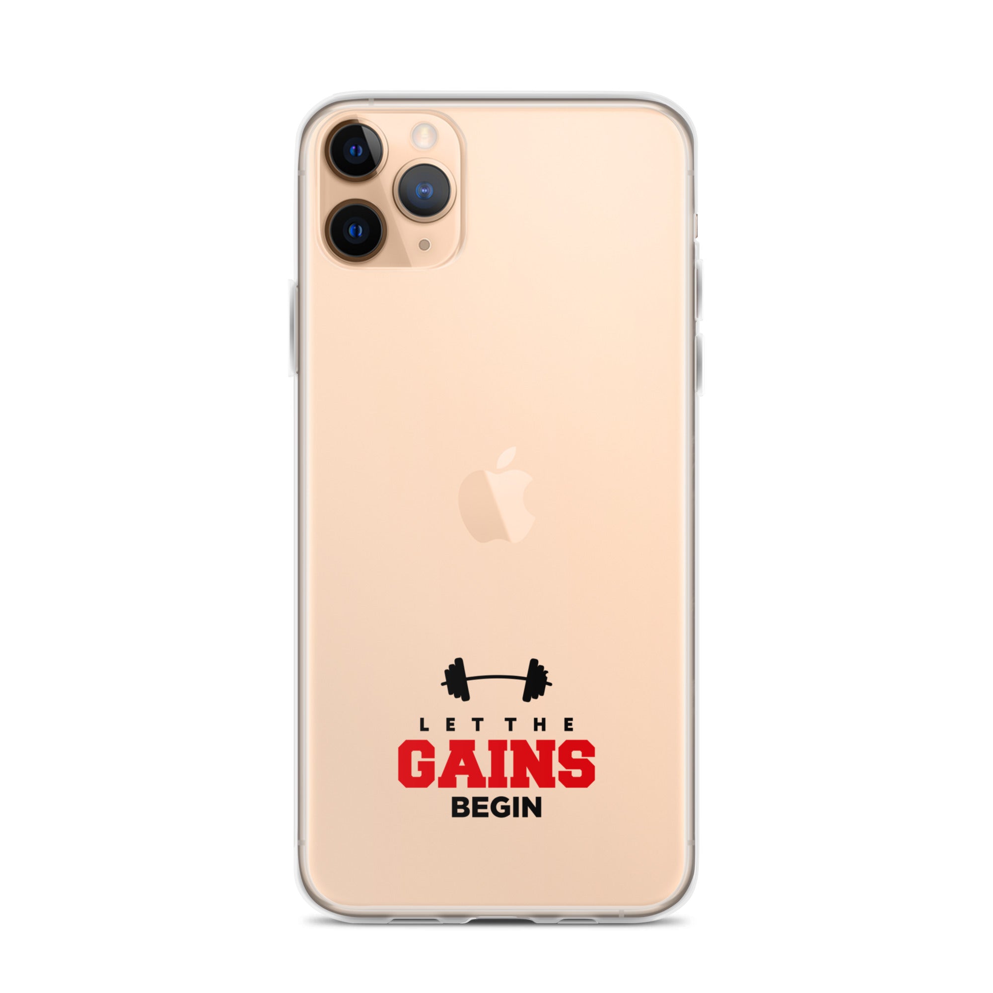 LET THE GAINS BEGIN - iPhone Case