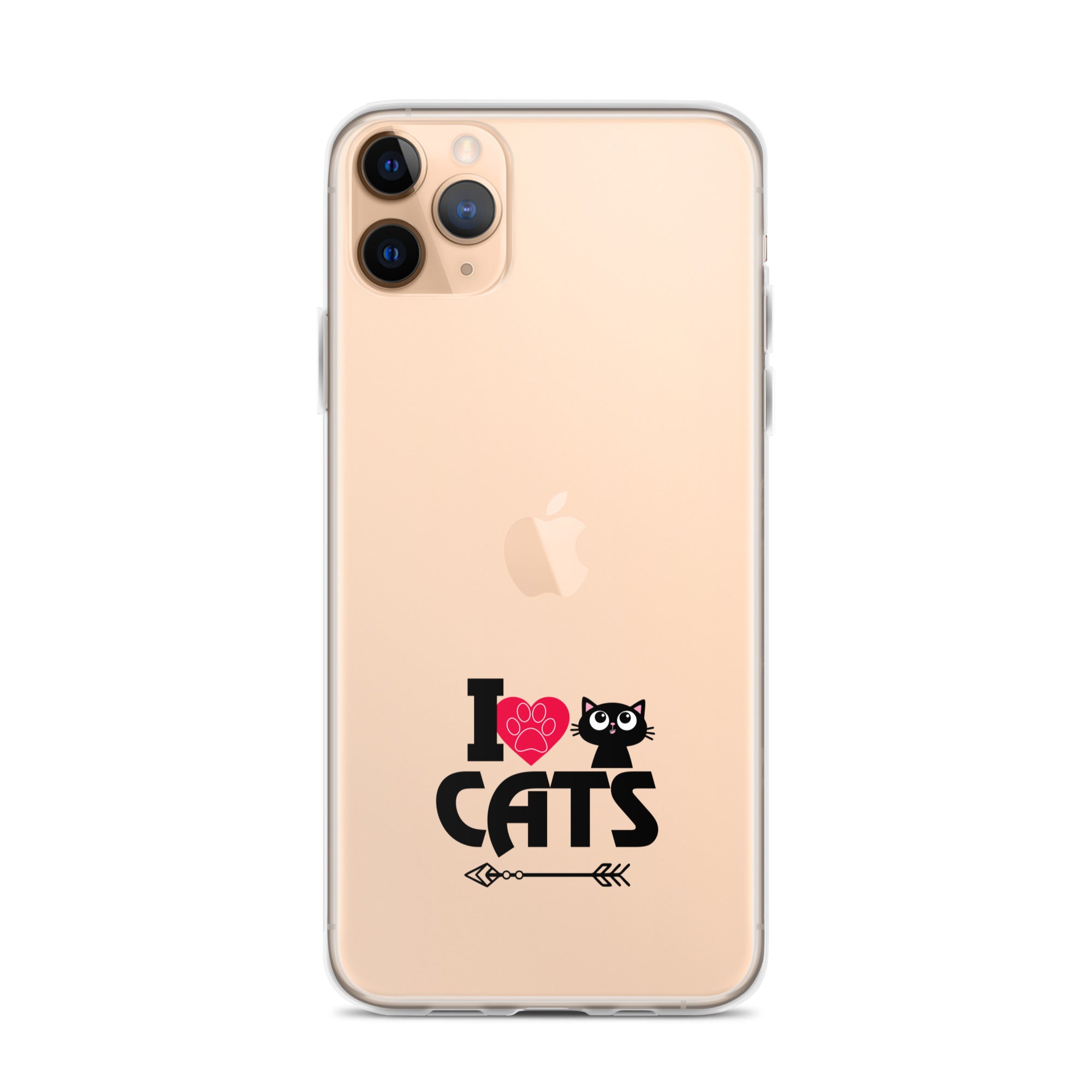 I LOVE CATS - iPhone Case