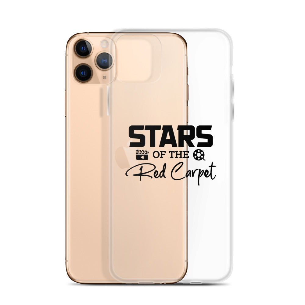 Stars of the red carpet- iPhone Case Transparent