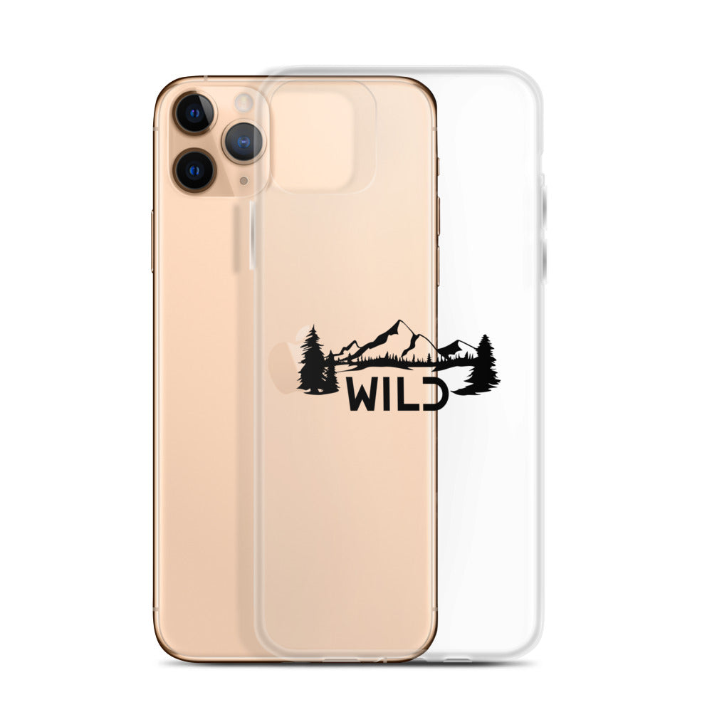 WILD- iPhone Case Transparent