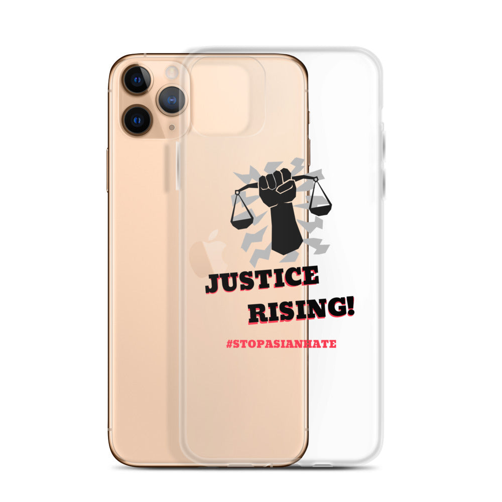 STOP ASIAN HATE - iPhone Case Transparent