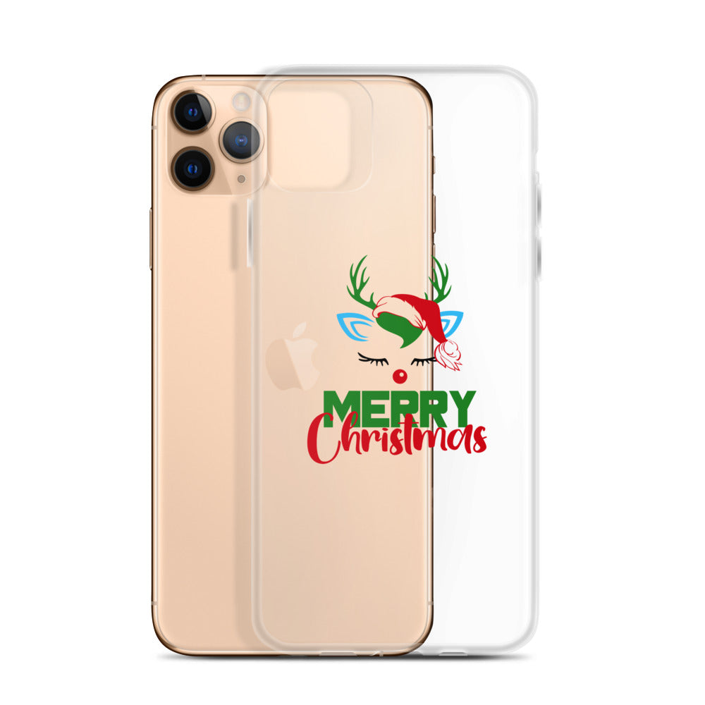 MERRY CHRISTMAS - iPhone Case Transparent