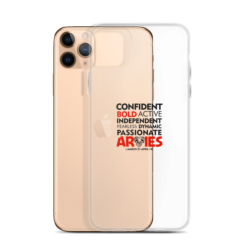 ARIES - iPhone Case Transparent