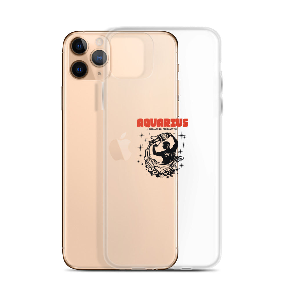 AQUARIUS - iPhone Case Transparent