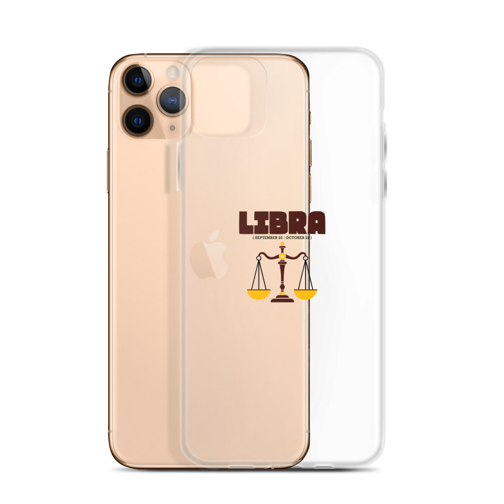 LIBRA - iPhone Case Transparent