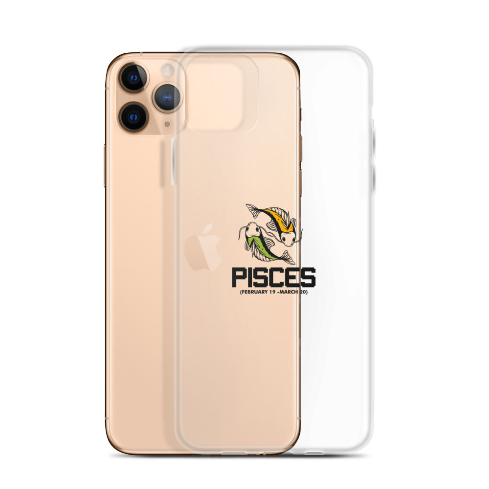 PISCES - iPhone Case Transparent