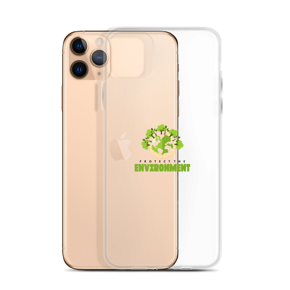 PROTECT THE ENVIRONMENT - iPhone Case Transparent