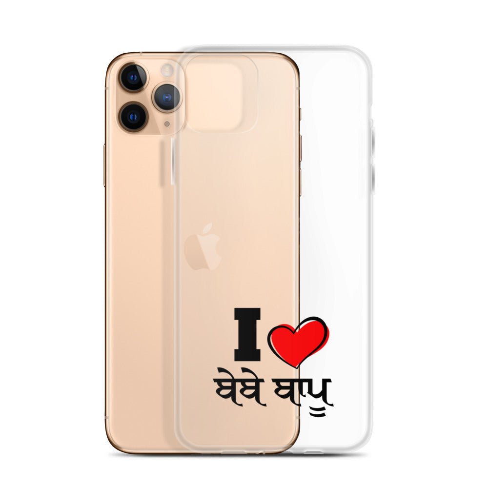 I LOVE BEBE BAPPU - iPhone Case