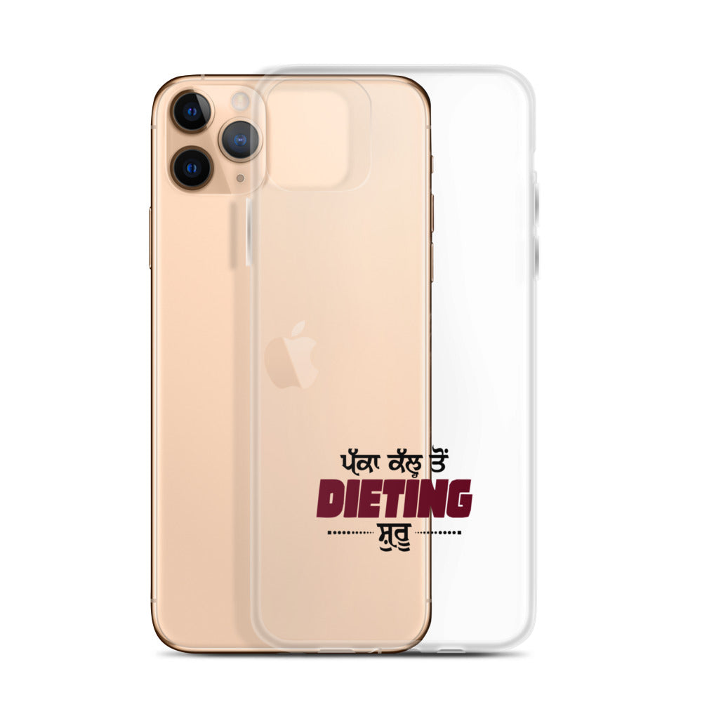 PAKKA KAL TO DIETING SHURU - iPhone Case