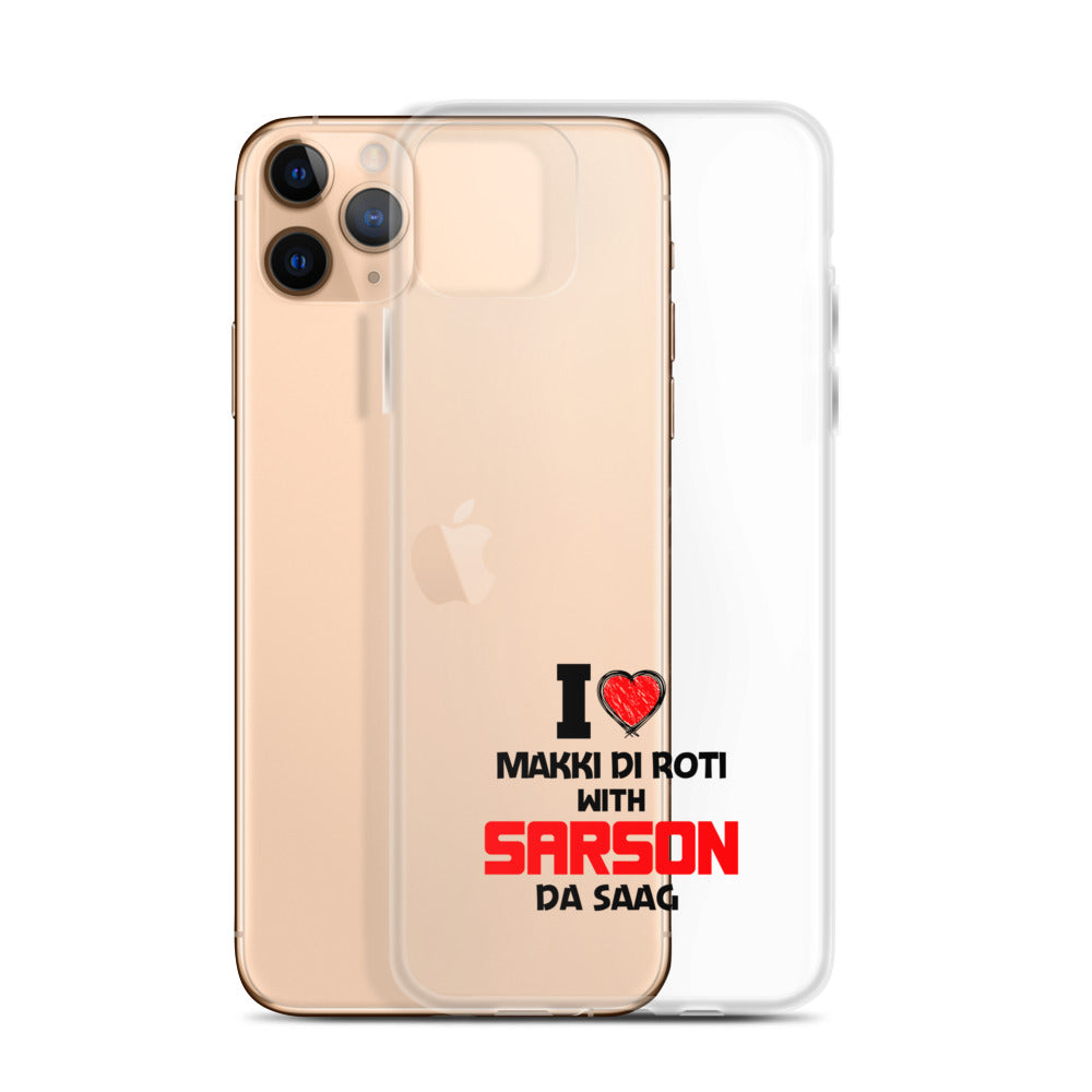 I LOVE MAKKI DI ROTI - iPhone Case