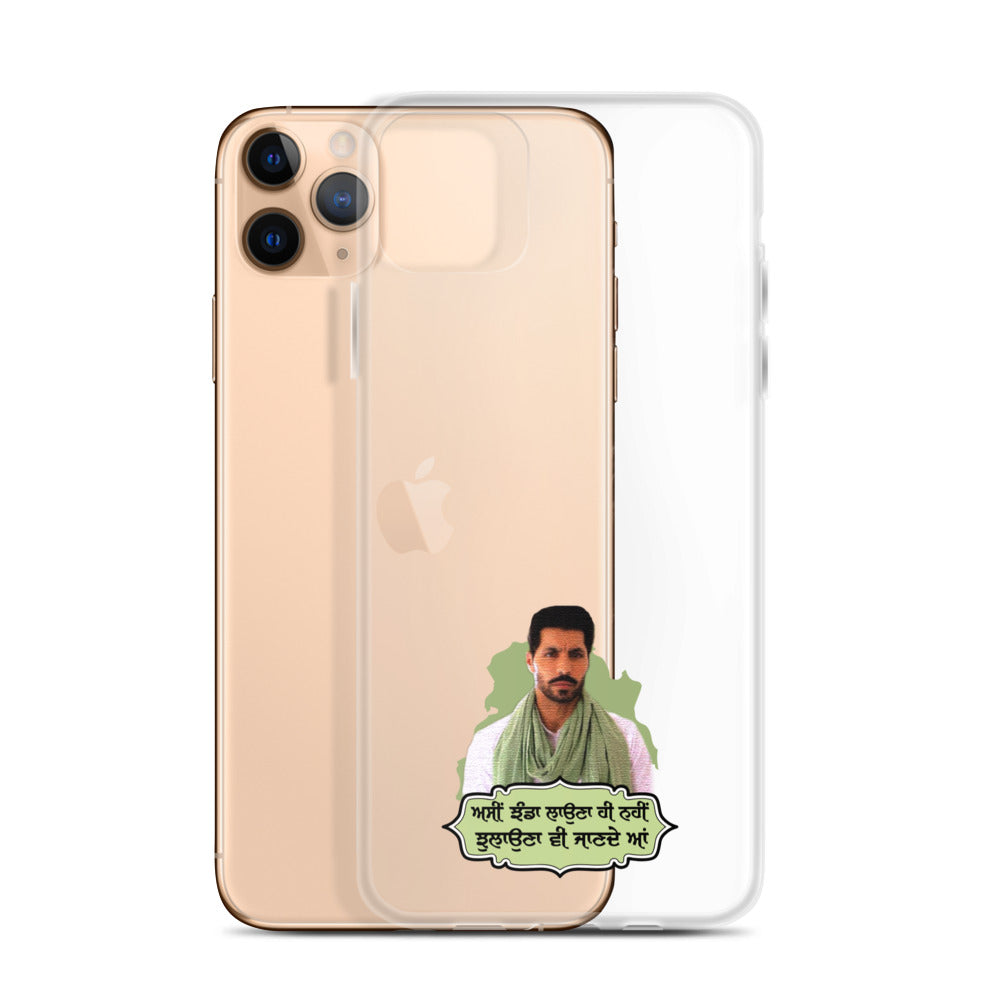 ASSI JHANDA LAUNA HI - iPhone Case