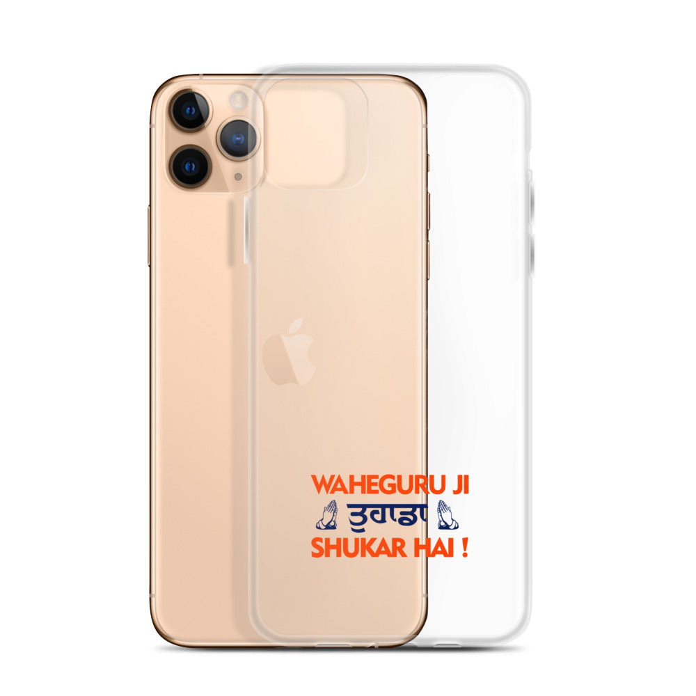 WAHEGURU JI TERA SHUKAR HAI - iPhone Case