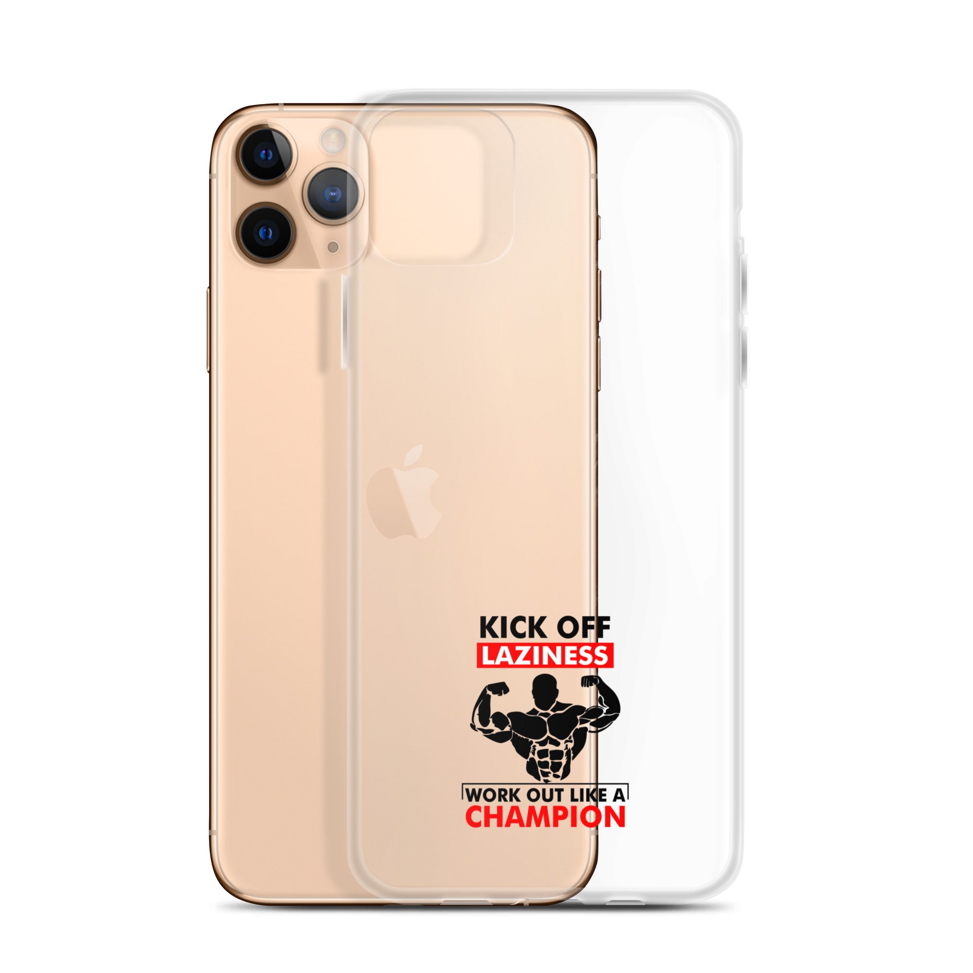 KICK OFF LAZINESS - iPhone Case