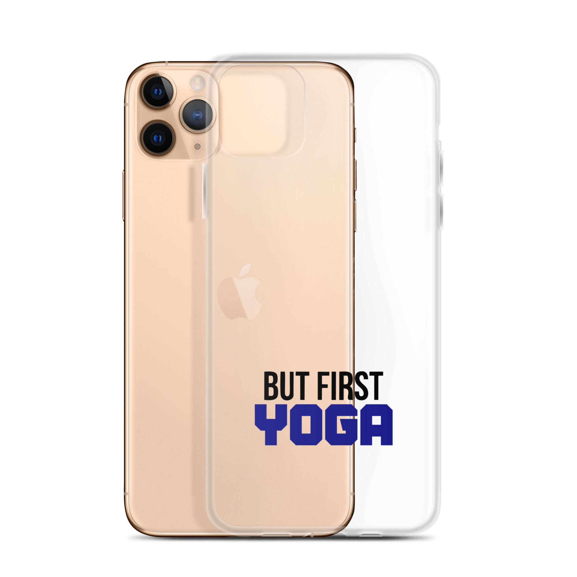 BUT FIRST YOGA - iPhone Case