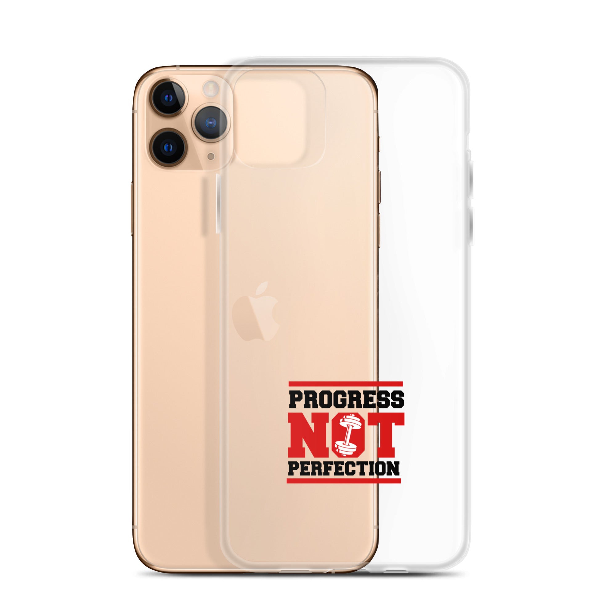 PROGRESS NOT PERFECTION - iPhone Case
