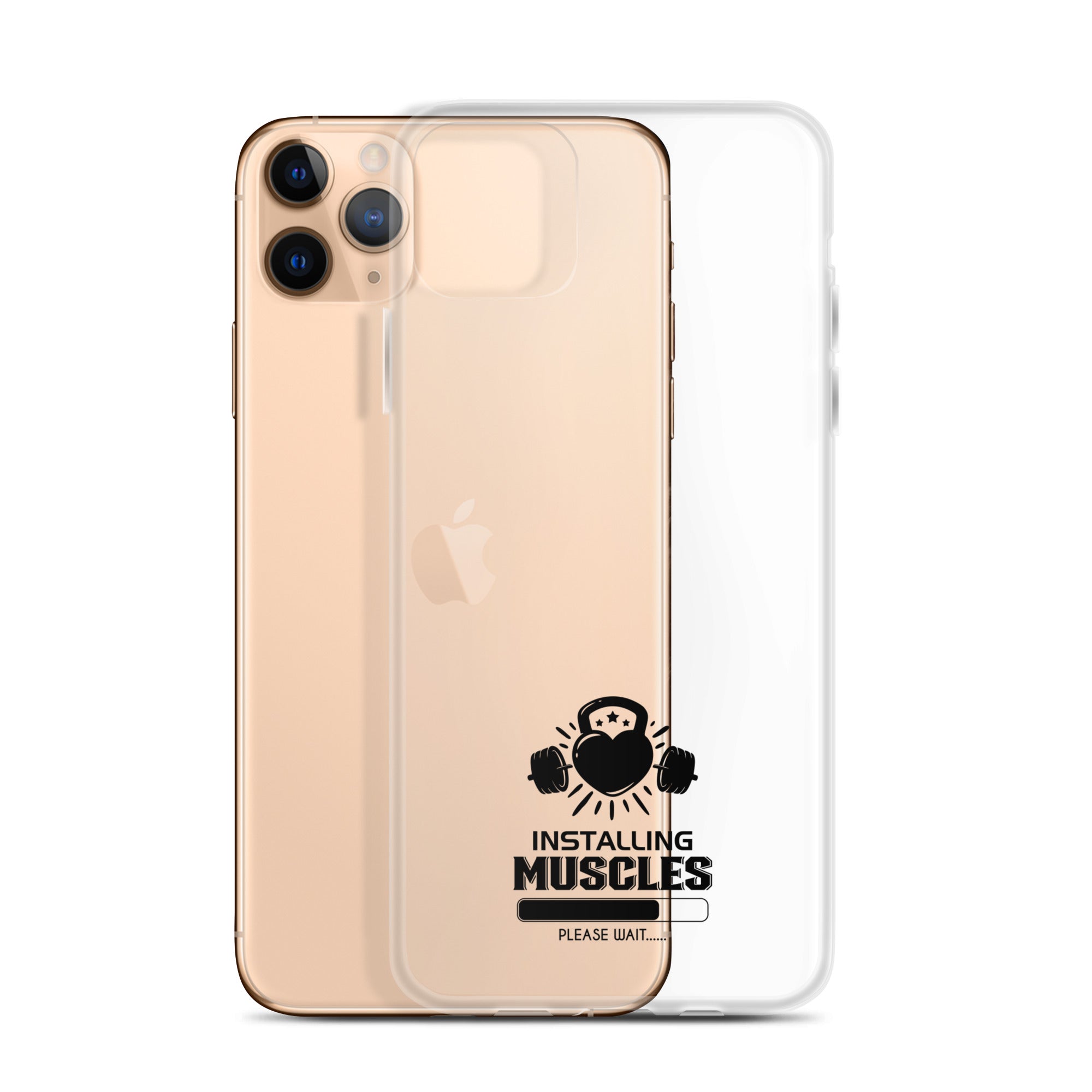 INSTALLING MUSCLES - iPhone Case