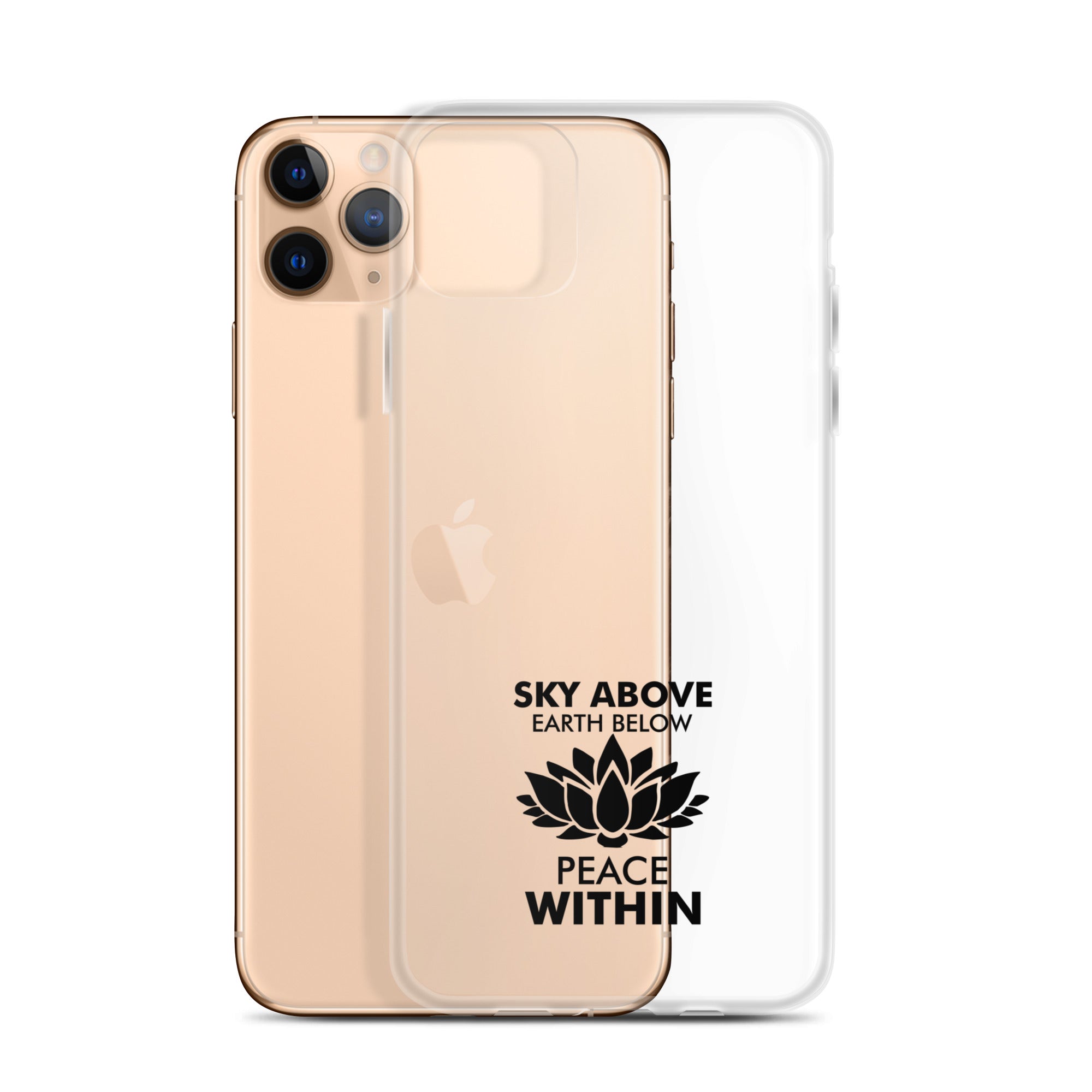 SKY ABOVE EARTH BELOW - iPhone Case