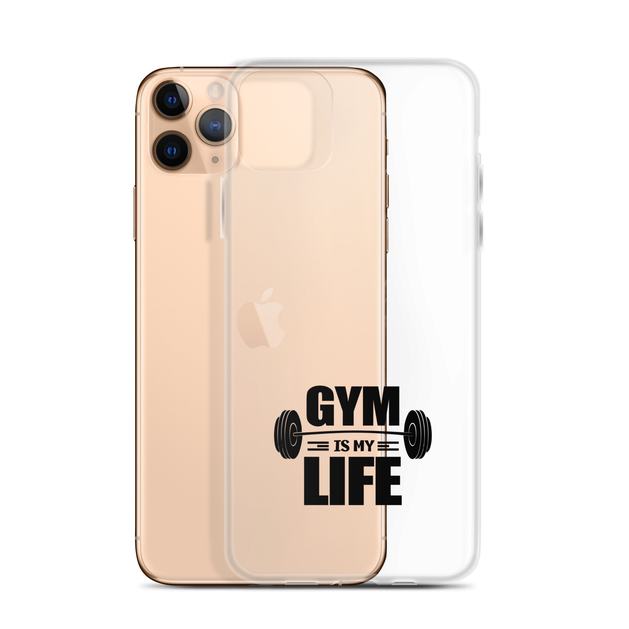 GYM IS MY LIFE - iPhone Case