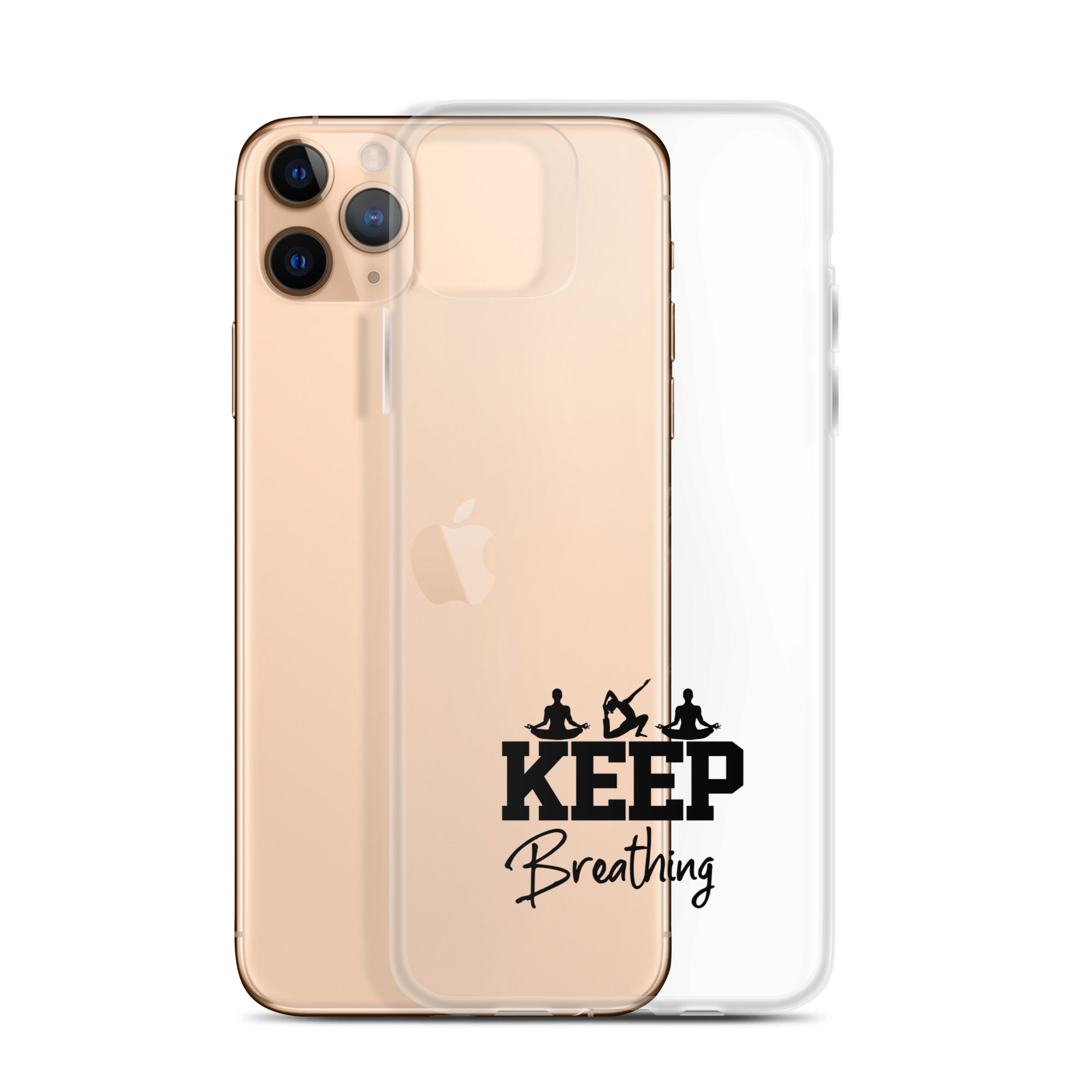 KEEP BREATHING - iPhone Case