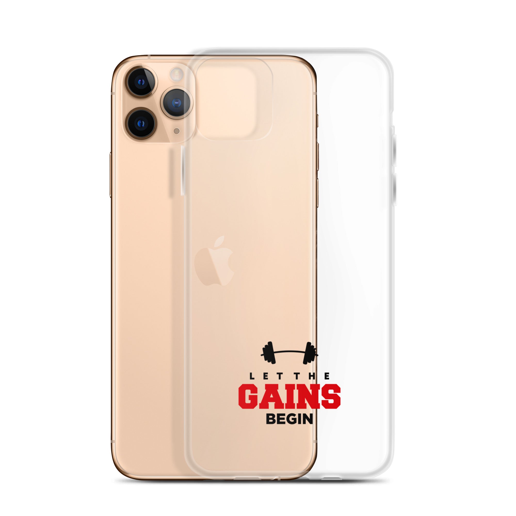 LET THE GAINS BEGIN - iPhone Case