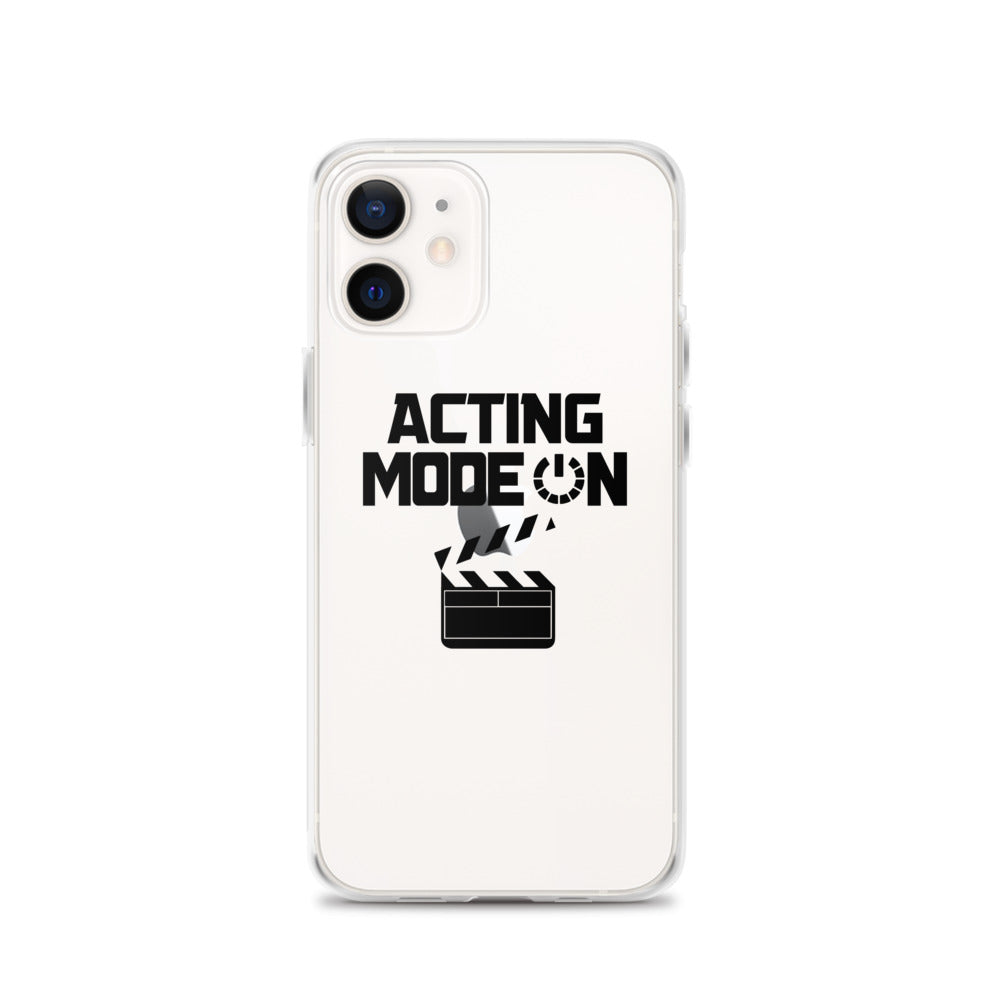 Acting mode - iPhone Case Transparent