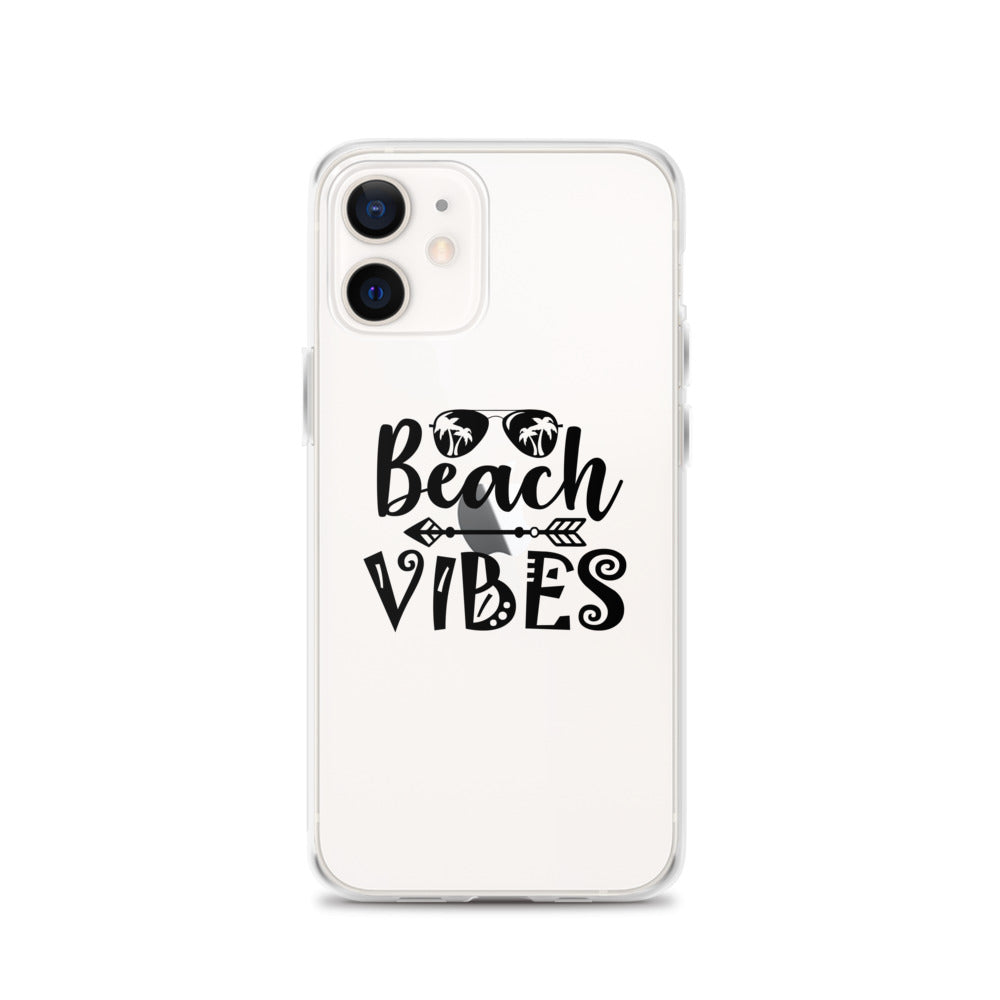 Beach Vibes- iPhone Case Transparent