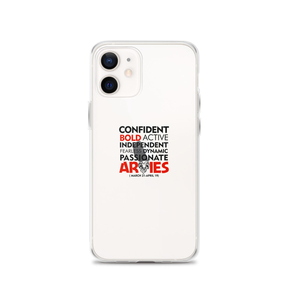 ARIES - iPhone Case Transparent