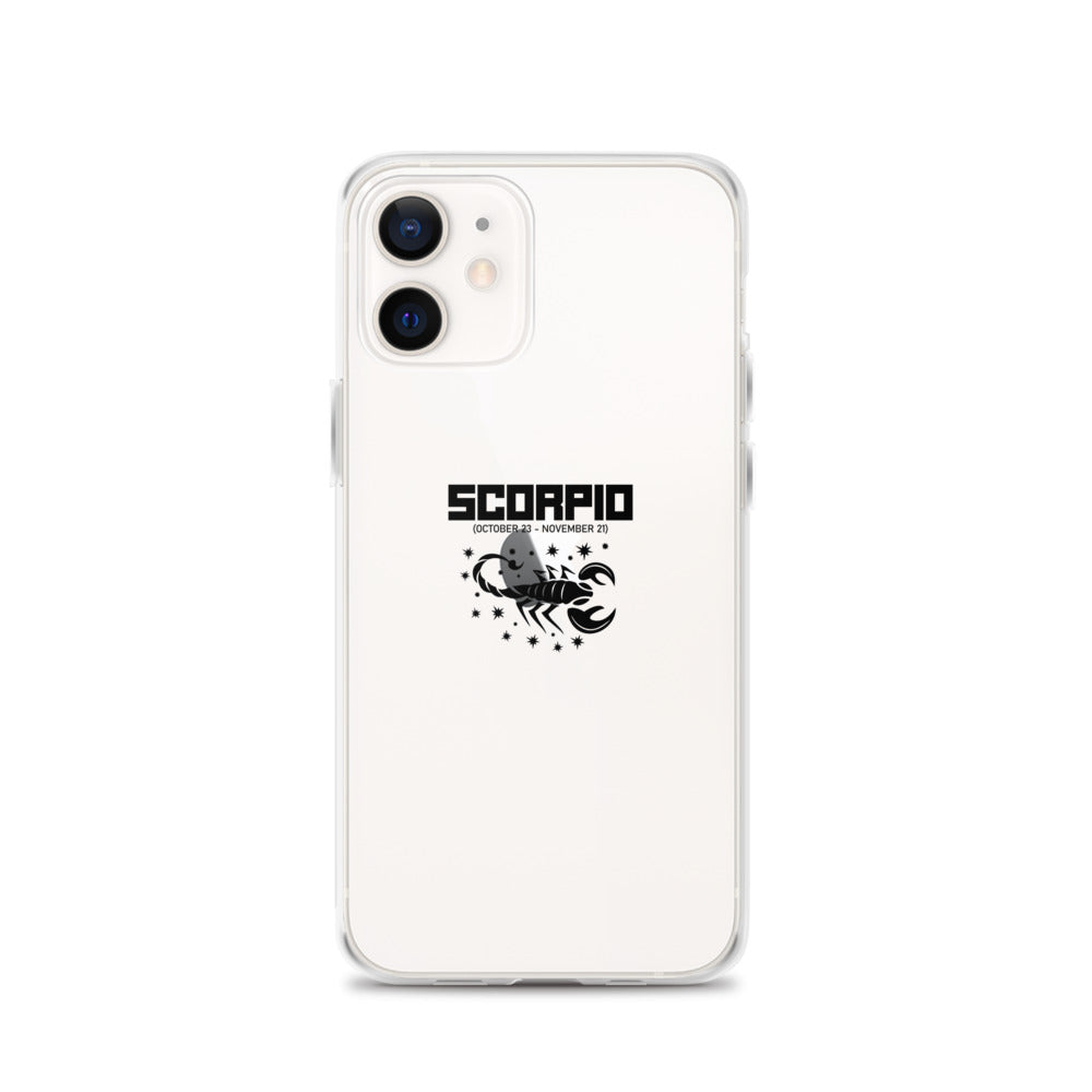 SCORPIO - iPhone Case Transparent