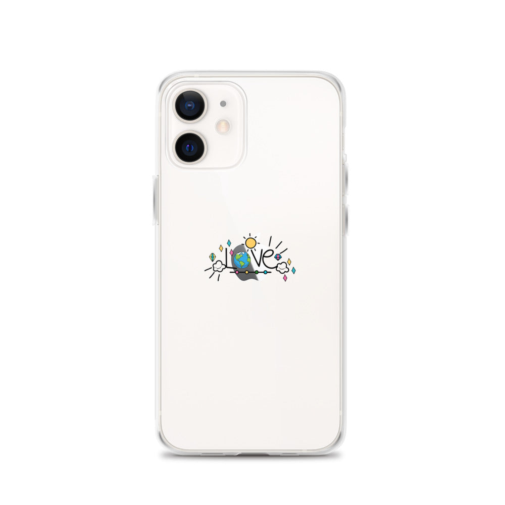 LOVE EARTH - iPhone Case Transparent