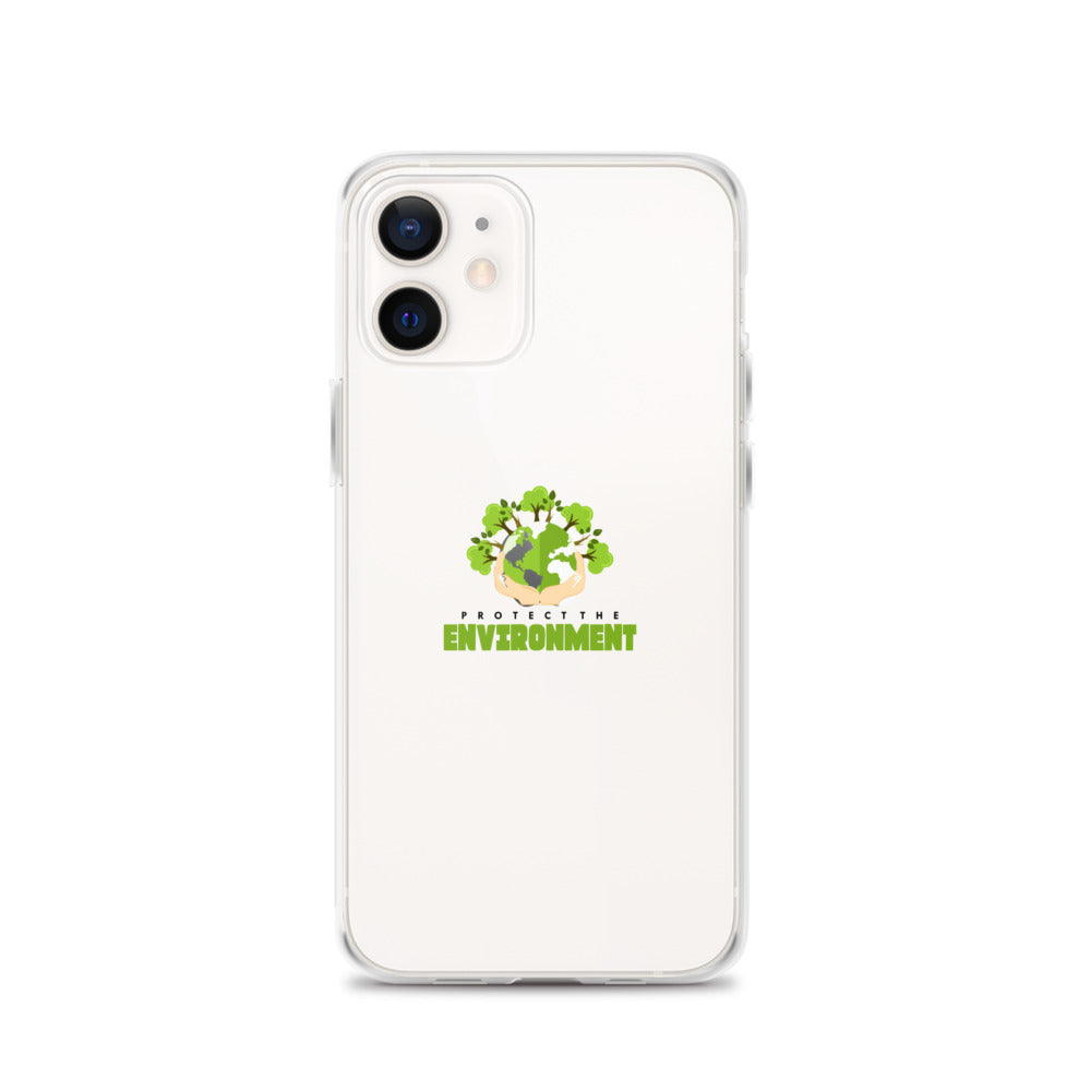 PROTECT THE ENVIRONMENT - iPhone Case Transparent