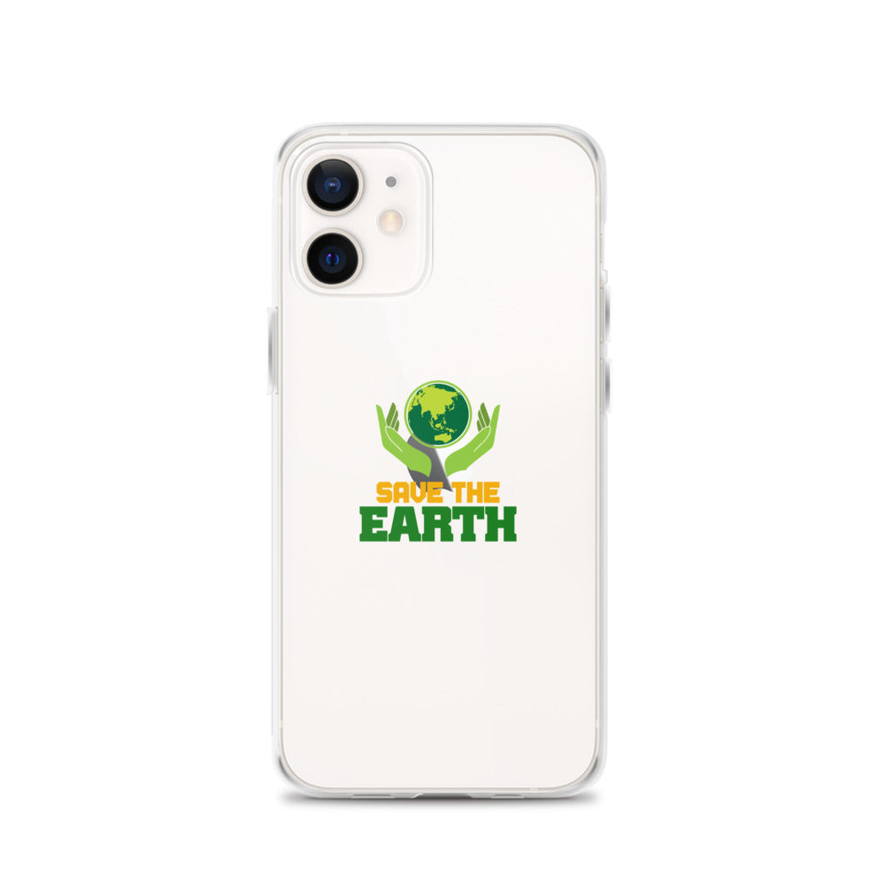 SAVE THE EARTH - iPhone Case Transparent