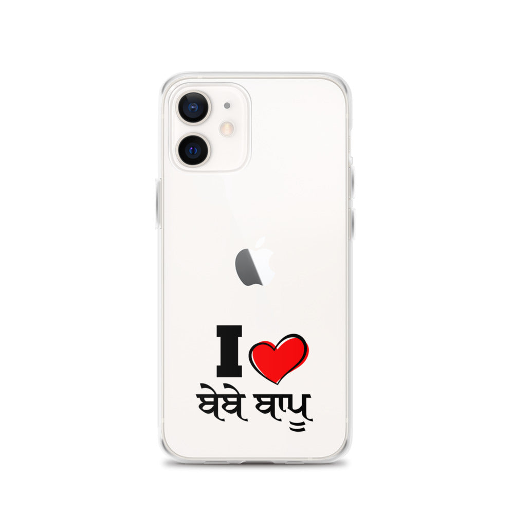 I LOVE BEBE BAPPU - iPhone Case